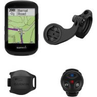 Garmin Edge 530 Mountain Bike Bundle, Performance GPS Cycling/Bike Computer with Mapping, Dynamic Performance Monitoring and Popularity Routing, Includes Speed Sensor and Mountain