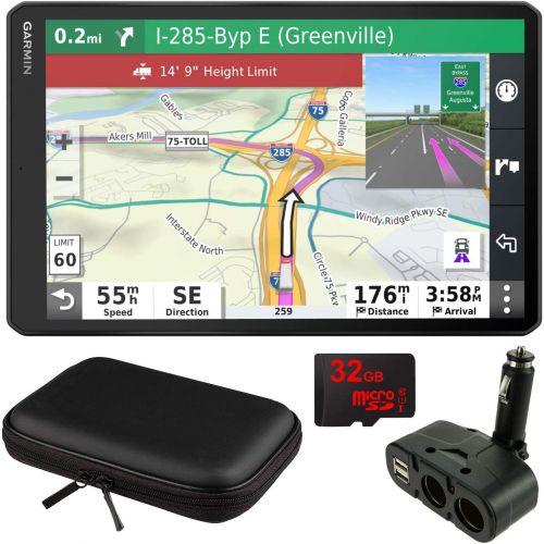 가민 Garmin dezl OTR1000 10 GPS Truck Navigator (010-02315-00) with Accessory Bundle