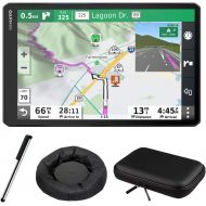 Garmin RV 1090 GPS Navigator Bundle with Hard Shell EVA Case and Accessory Kit (010-02425-05)