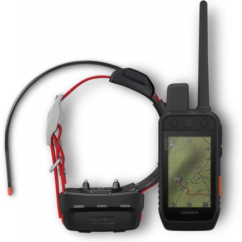 가민 Garmin Alpha 200i/TT 15 Dog Tracking and Training Bundle, Handheld and Collar, Utilizes inReach Technology, Sunlight-readable 3.6 Touchscreen (010-02230-00) , Black