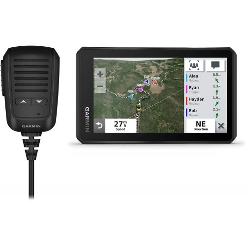 가민 Garmin Tread Powersport Off-Road Navigator with Group Ride Radio, Group Tracking and Voice Communication, 5.5 Display, 010-02406-00