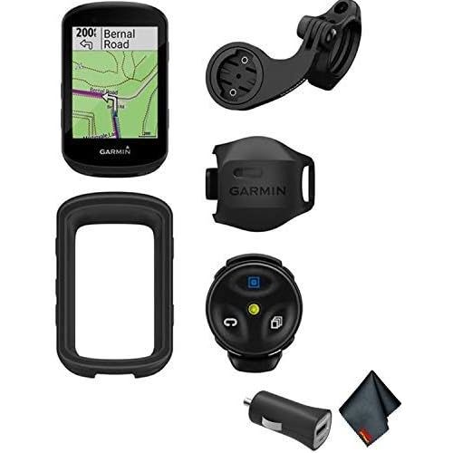가민 Garmin Edge 530 GPS Cycling/Bike Computer Mountain Bike Bundle with Universal USB 2- Port Car Charger and More