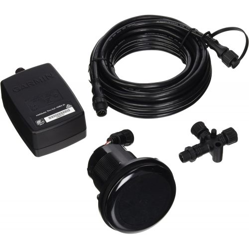 가민 Garmin Intelliducer, thru-hull, Depth, Temp, 0-12deg deadrise, 20ft, NMEA 2000