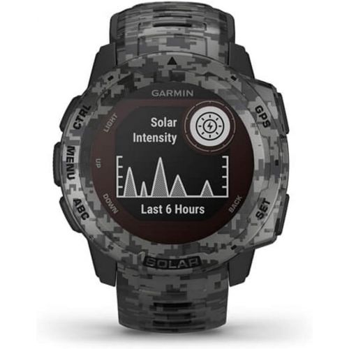 가민 Garmin Instinct Solar GPS Smartwatch Camo Edition(010-02293-15) w/ 2X Screen Protectors