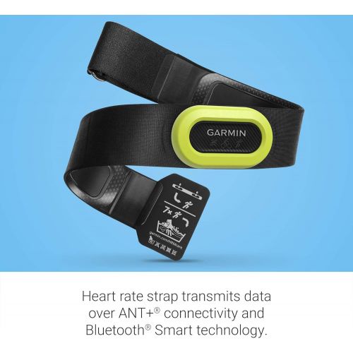 가민 Garmin HRM-Pro, Premium Heart Rate Monitor Chest Strap, Real-Time Heart Rate Data and Running Dynamics, Black