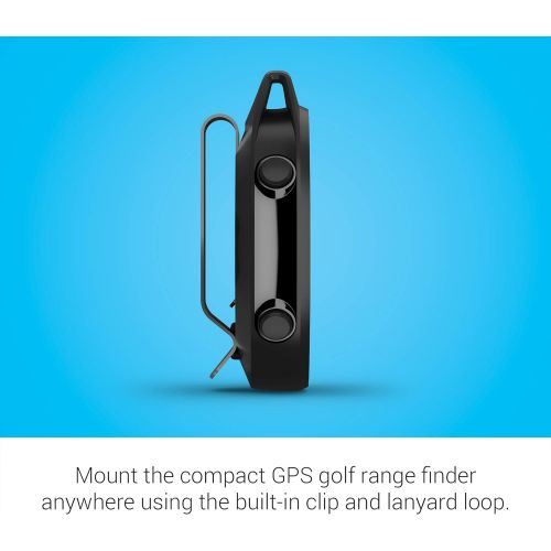 가민 Garmin Approach G12, Clip-on Golf GPS Rangefinder, 42k+ Preloaded Courses, 010-02555-00