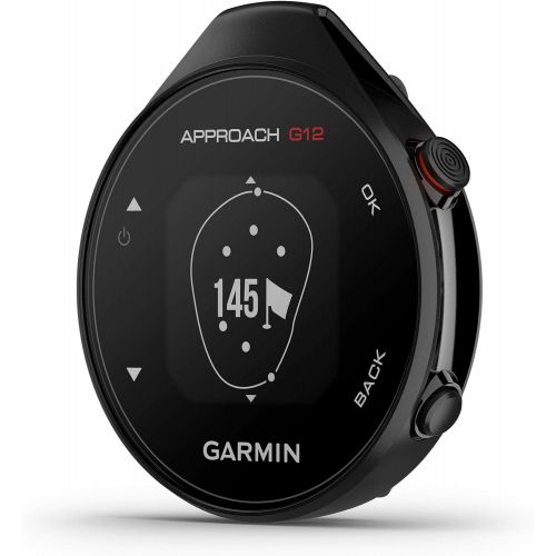 가민 Garmin Approach G12, Clip-on Golf GPS Rangefinder, 42k+ Preloaded Courses, 010-02555-00