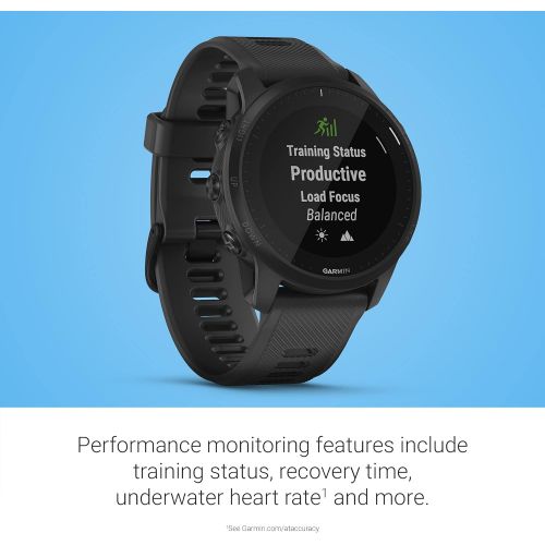 가민 Garmin Forerunner 945 LTE, Premium GPS Running/Triathlon Smartwatch with LTE Connectivity, Black
