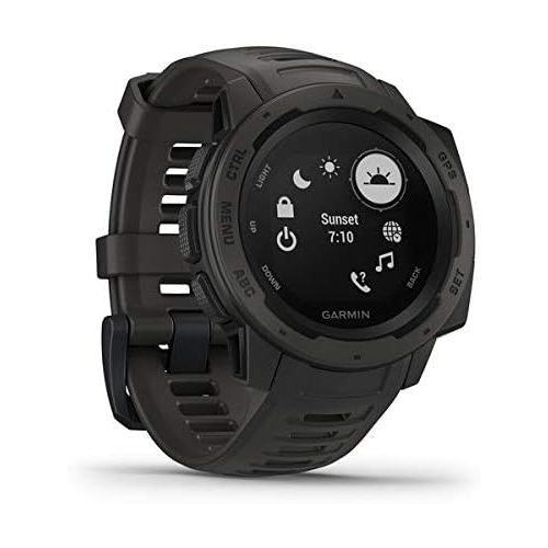 가민 Garmin Instinct, GPS Watch, Graphite, Refurbished