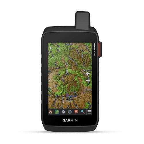 가민 Garmin Montana 750i, Rugged GPS Handheld with Built-in inReach Satellite Technology and 8-megapixel Camera, Glove-Friendly 5 Color Touchsreen (010-02347-00)