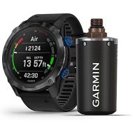 Garmin Descent Mk2i/Descent T1 Bundle, Smaller-Sized Watch-Style Dive Computer with Air Integration, Multisport Training/Smart Features, Titanium Gray with Black Band, (010-02132-0