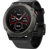 Garmin 010-01733-00 Fenix 5X Sapphire - Slate Gray with Black Band