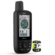 Garmin 010-02431-00 GPSMAP 66sr Handheld Navigator 3 inch Color Display Bundle with 1 Year Extended Protection Plan