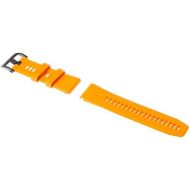 Garmin 010-12741-03 Quickfit 26 Watch Band - Solar Flare Orange Silicone - Accessory Band for Fenix 5X Plus/Fenix 5X