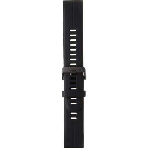 가민 Garmin 010-12739-00 Quickfit 20 Watch Band - black Silicone - Accessory Band for D2 Delta S, Fenix 5S Plus and Fenix 5S