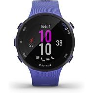 Garmin Forerunner 45S, 39mm Easy-to-use GPS Running Watch with Coach Free Training Plan Support, Purple