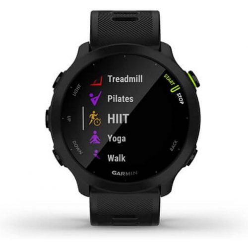 가민 Garmin Forerunner 55, GPS Running Watch with Daily Suggested Workouts, Up to 2 weeks of Battery Life, Black