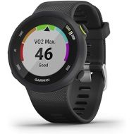 Garmin Forerunner 45S, 39mm Easy-to-use GPS Running Watch with Coach Free Training Plan Support, Black