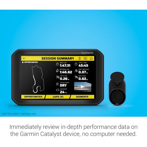 가민 [아마존베스트]Garmin Catalyst, Driving Performance Optimizer with Real-time Coaching and Immediate Track Session Analysis, for Motorsports and High Performance Driving (010-02345-00)