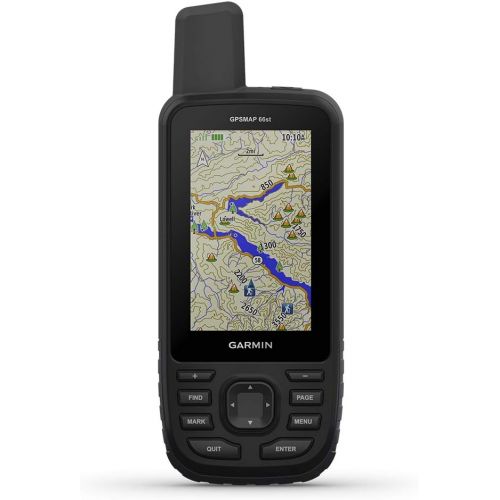 가민 [아마존베스트]Garmin GPSMAP 66st, Rugged Multisatellite Handheld with Sensors and Topo Maps, 3 Color Display