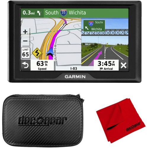 가민 [아마존베스트]Garmin Drive 52 5 GPS Navigator and 7 EVA Case Bundle (2019 Model)