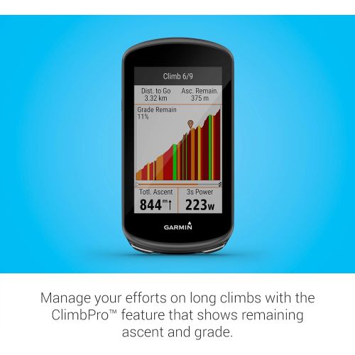 가민 [아마존베스트]Garmin Edge 1030 Plus, GPS Cycling/Bike Computer, On-Device Workout Suggestions, ClimbPro Pacing Guidance and More (010-02424-00)