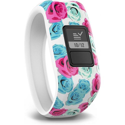 가민 Garmin vivofit jr, Kids Fitness/Activity Tracker, 1-year Battery Life, Real Flower