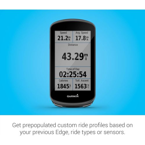 가민 Garmin Edge 1030, GPS Cycling/Bike Computer, On-Device Workout Suggestions, ClimbPro Pacing Guidance and More