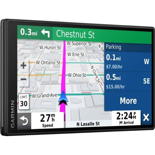 가민 Garmin DriveSmart 55 W/Traffic 5.5 Display GPS Navigator Includes Case and Friction Mount