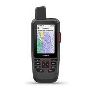 Garmin GPSMAP 86Sci, Floating Handheld GPS with Button Operation, Preloaded BlueChart G3 Coastal Charts And Inreach Satellite Communication capabilities, Stream Boat Data From Comp