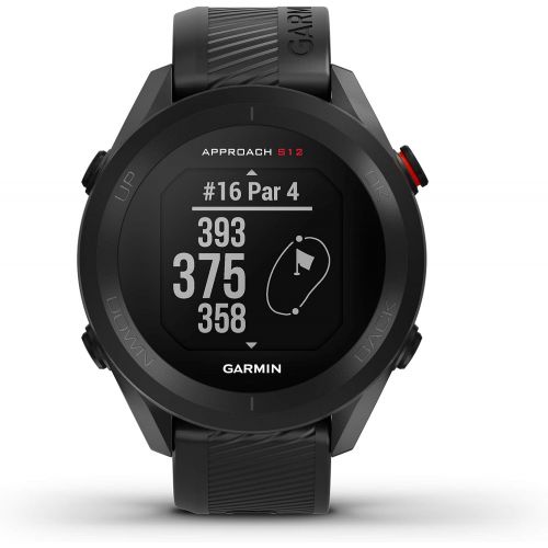 가민 Garmin Approach S12, Easy-to-Use GPS Golf Watch, 42k+ Preloaded Courses, Black, 010-02472-00