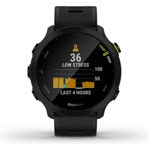 가민 Garmin Forerunner 55, GPS Running Watch with Daily Suggested Workouts, Up to 2 weeks of Battery Life, Black