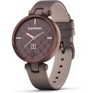 Garmin Lily, Small GPS Smartwatch with Touchscreen and Patterned Lens, Dark Bronze