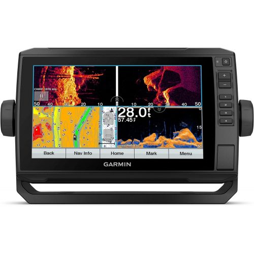 가민 Garmin ECHOMAP UHD 93sv with GT56UHD-TM Transducer, 9 Keyed-Assist Touchscreen Chartplotter with U.S. LakeVu? g3 and Added High-Def Scanning Sonar (010-02523-01)