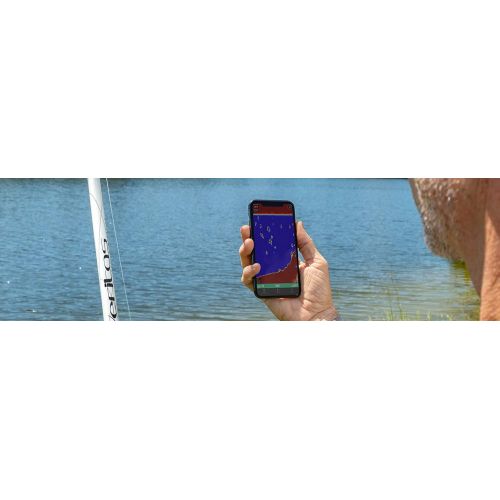 가민 Garmin Striker Cast, Castable Sonar, Pair with Mobile Device and Cast from Anywhere, Reel in to Locate and Display Fish on Smartphone or Tablet (010-02246-00)