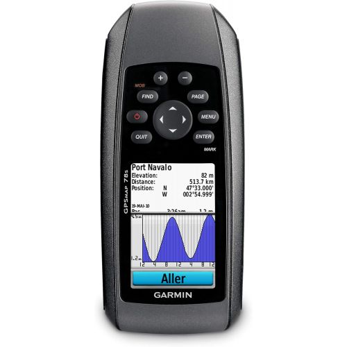 가민 Garmin GPSMAP 78S Marine GPS Navigator and World Wide Chartplotter (010-00864-01)