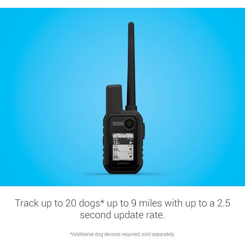 가민 Garmin Alpha 10 Handheld, Compact Tracking and Training Handheld, Use On Its Own or with Smartphone/Garmin Dog Tracking Devices