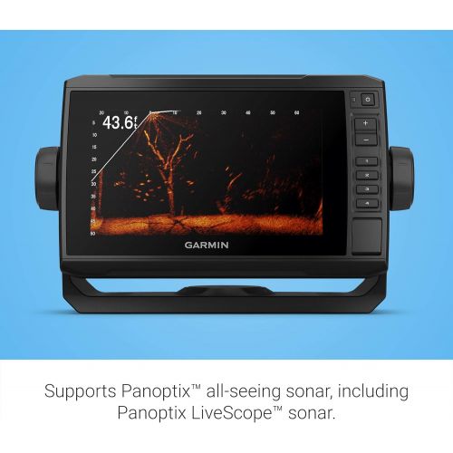 가민 [아마존베스트]Garmin ECHOMAP UHD 73cv, 7 Keyed-Assist Chartplotter with U.S. LakeVu g3 and GT24UHD-TM transducer