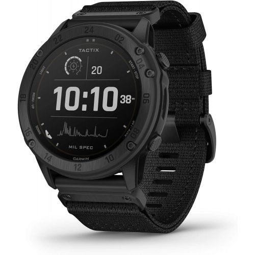 가민 [아마존베스트]Garmin tactix Delta Solar with Ballistics, Solar-Powered Specialized Tactical Watch, Ruggedly Built to Military Standards, Night Vision Compatibility, Black