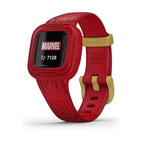 가민 [아마존베스트]Garmin vivofit jr. 3, Fitness Tracker for Kids, Swim-Friendly, Up to 1-Year Battery Life, Marvel Iron Man