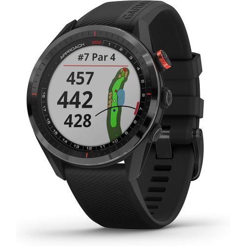 가민 [아마존베스트]Garmin Approach S62, Premium Golf GPS Watch, Built-in Virtual Caddie, Mapping and Full Color Screen, Black (010-02200-00)