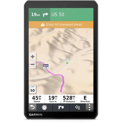 가민 [아마존베스트]Garmin RV 890, GPS Navigator for RVs with Edge-to-Edge 8” Display, Preloaded Campgrounds, Custom Routing and More