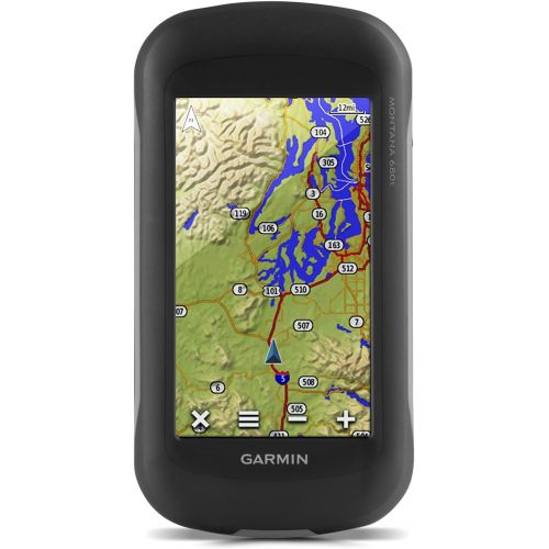 가민 [아마존베스트]Garmin Montana 680t, Touchscreen Hiking Handheld, GPS/GLONASS and Preloaded TOPO Maps, 8 Megapixel Camera