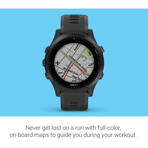 가민 [아마존베스트]Garmin 010-02063-00 Forerunner 945, Premium GPS Running/Triathlon Smartwatch with Music, Black