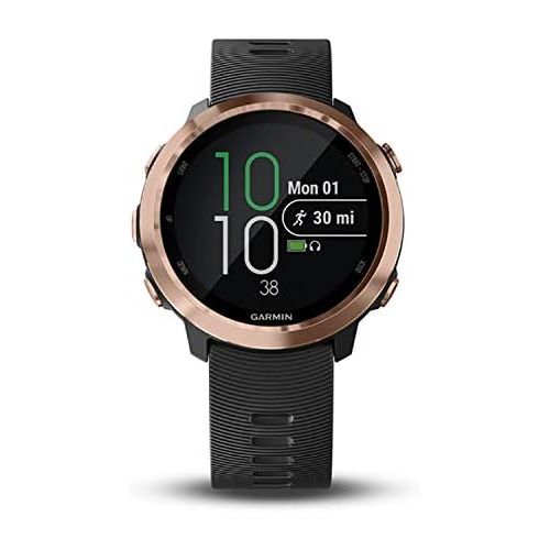 가민 [아마존베스트]Garmin Forerunner 645 Music, GPS Running Watch With Garmin Pay Contactless Payments, Wrist-Based Heart Rate And Music, Rose Gold