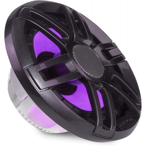 가민 Fusion XS Series, XS-FL65SPGW 6.5 200-Watt Sports Marine Speakers with RGB Lighting, a Garmin Brand