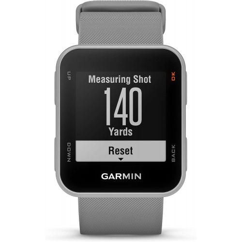 가민 Garmin Approach S10, Lightweight GPS Golf Watch, Powder Gray