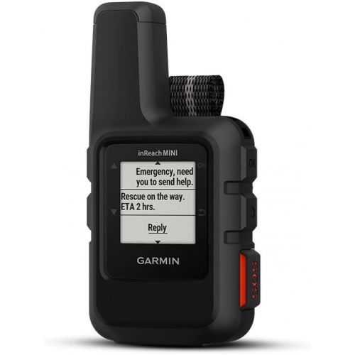 가민 Garmin 010-01879-01 InReach Mini, Lightweight and Compact Satellite Communicator, Black, 1.27 inches