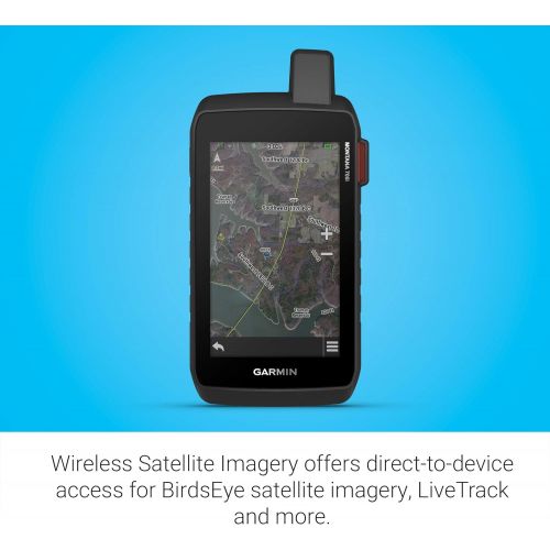 가민 Garmin Montana 700i, Rugged GPS Handheld with Built-in inReach Satellite Technology, Glove-Friendly 5 Color Touchscreen