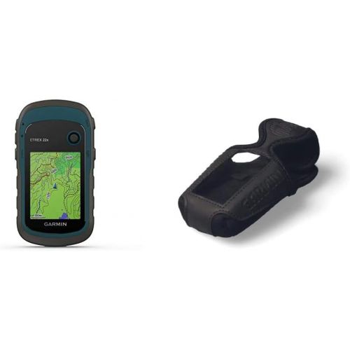 가민 Garmin eTrex 22x, Rugged Handheld GPS Navigator & Carrying Case